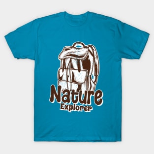 nature explorer outdoors lover T-Shirt